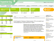 Tablet Screenshot of investar.by
